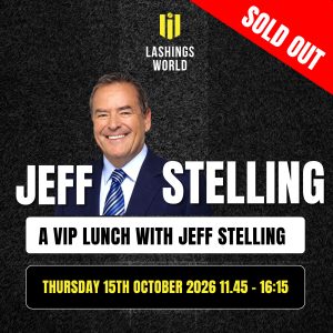 **SOLD OUT** A VIP Lunch with Jeff Stelling